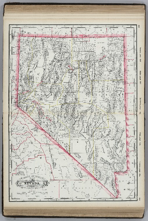 1889 Rail Road Map